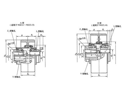 NGCL型帶制動輪鼓形齒式聯(lián)軸器